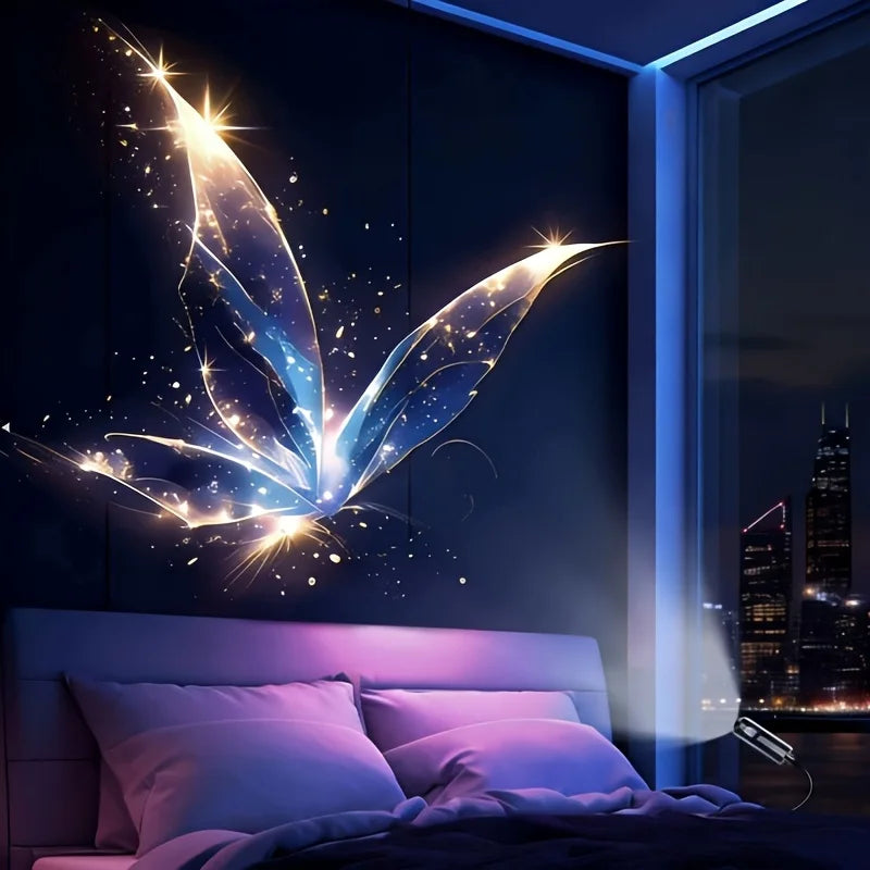 USB LED Projector Night Light – Ocean & Animal Patterns