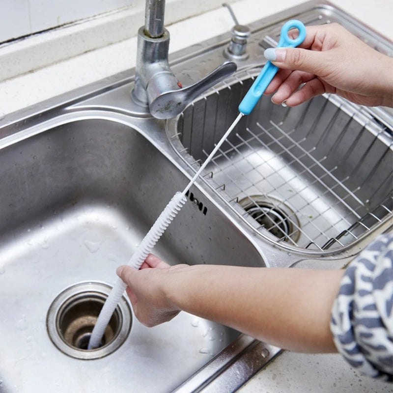 Bendable Sink & Pipeline Drain Dredge Tool