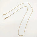 Fashion Woman Sunglasses Chain Cylinder Bead Chain Anti-Falling Glasses Eyeglasses Cord Necklace