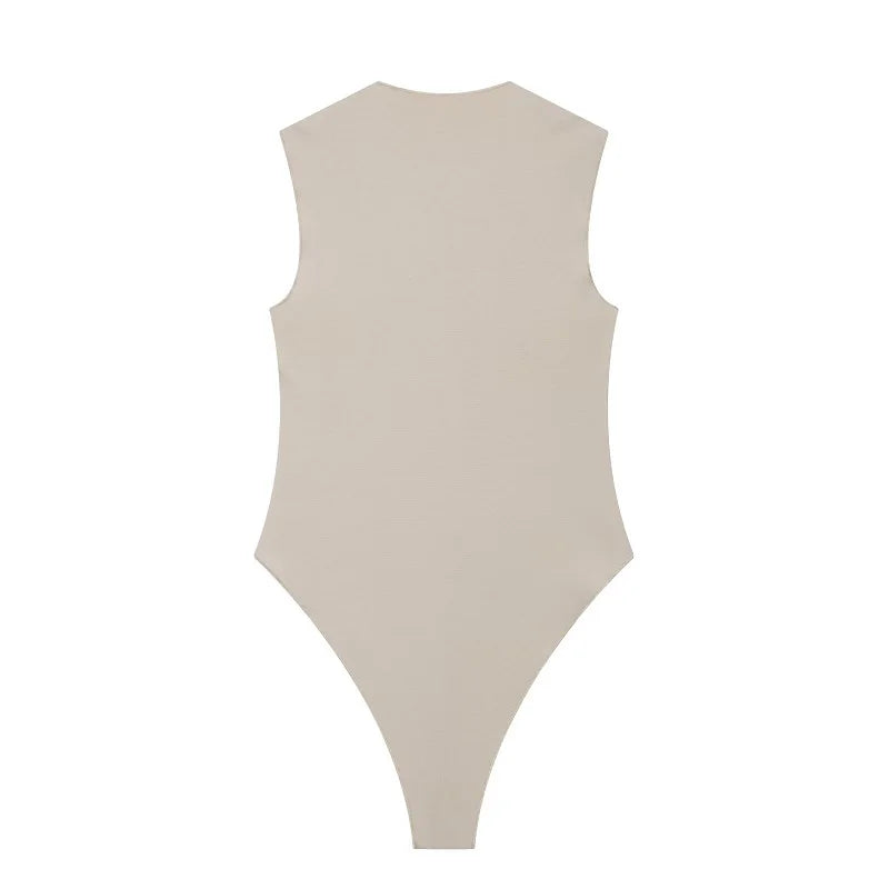 Sexy Corset Bodysuit for Women – Sleeveless Summer Top