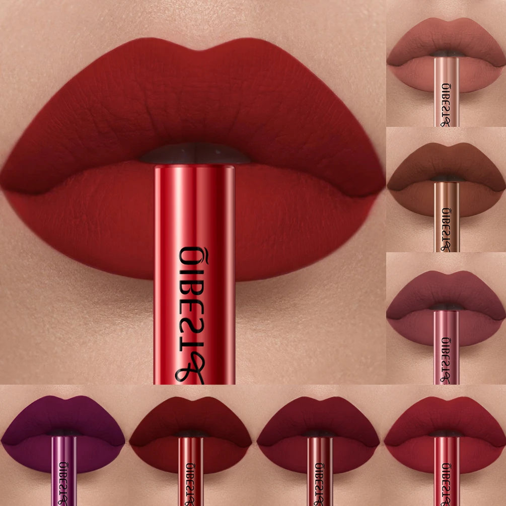QiBest Matte Liquid Lipstick – 24 Colors