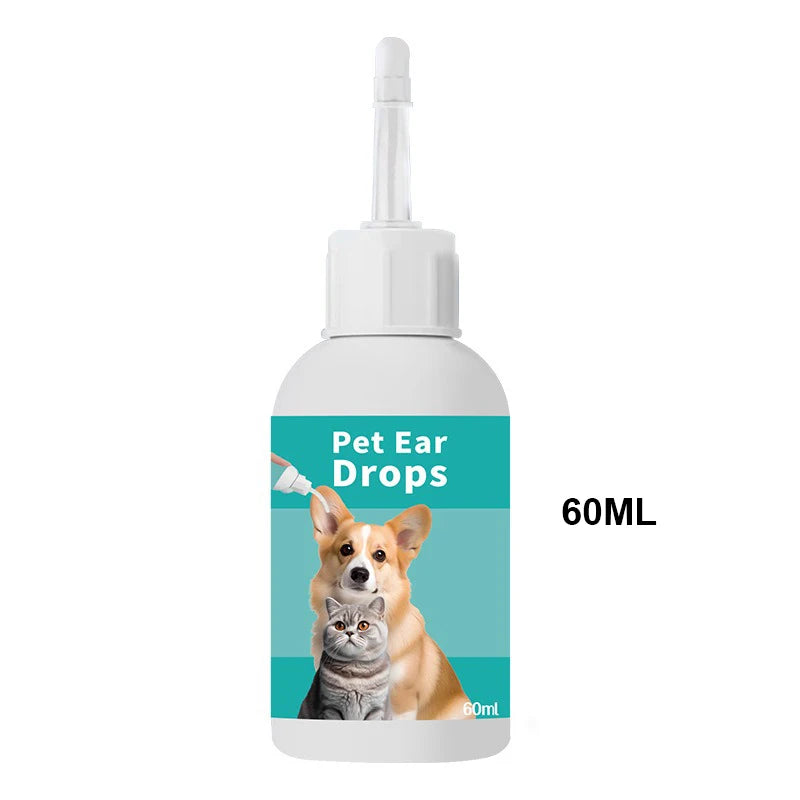 Pet Ear Wash Cleaner for Cats & Dogs | Ear Mite & Odor Care