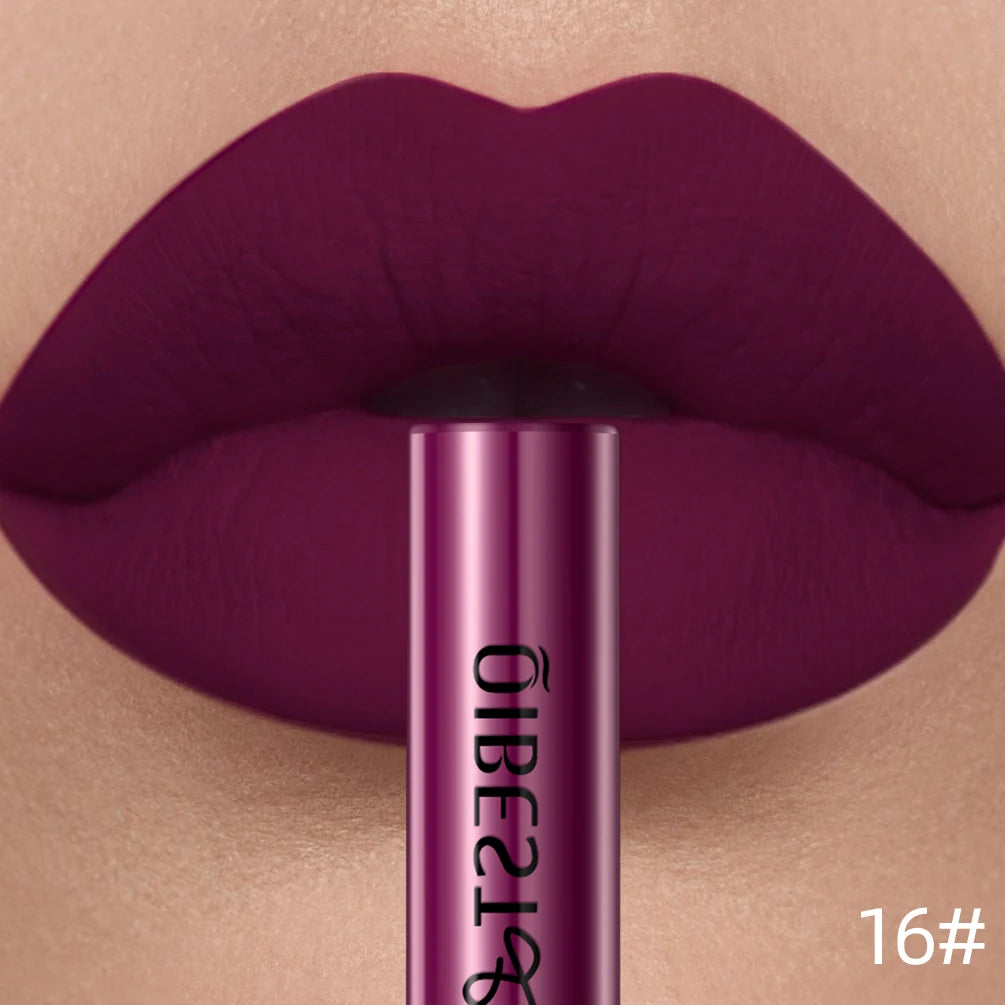 QiBest Matte Liquid Lipstick – 24 Colors