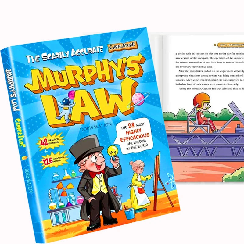 Murphy's Law Comic Book for Kids – Fun Science Picture Book