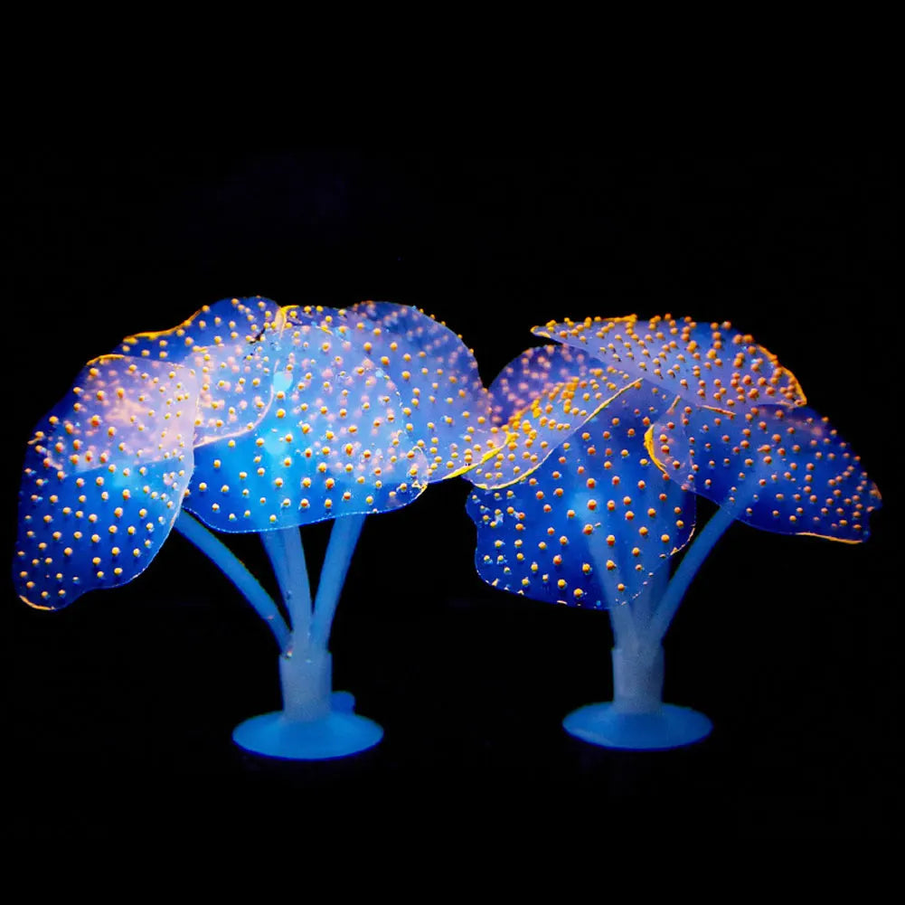 Luminous Anemone Artificial Plant – Aquarium Decor