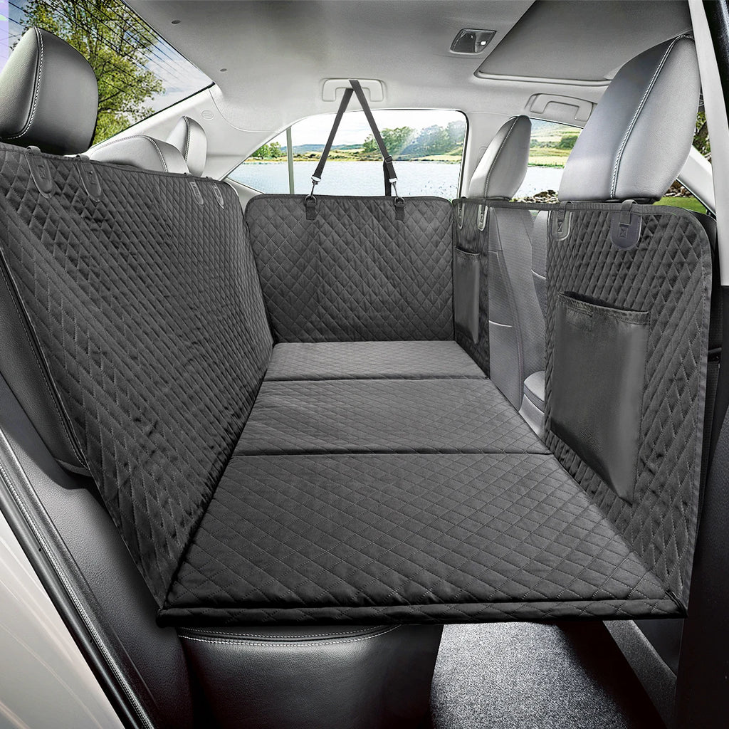Dog Car Back Seat Extender | Waterproof Hammock Safety Mat