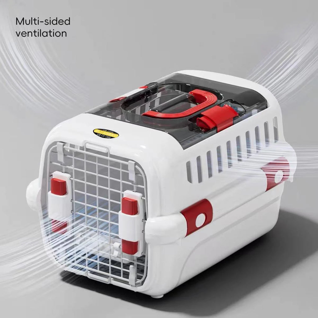 Airline Approved Portable Cat Carrier | Anti-Anxiety Travel Bag