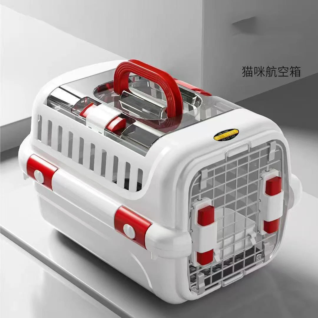 Airline Approved Portable Cat Carrier | Anti-Anxiety Travel Bag