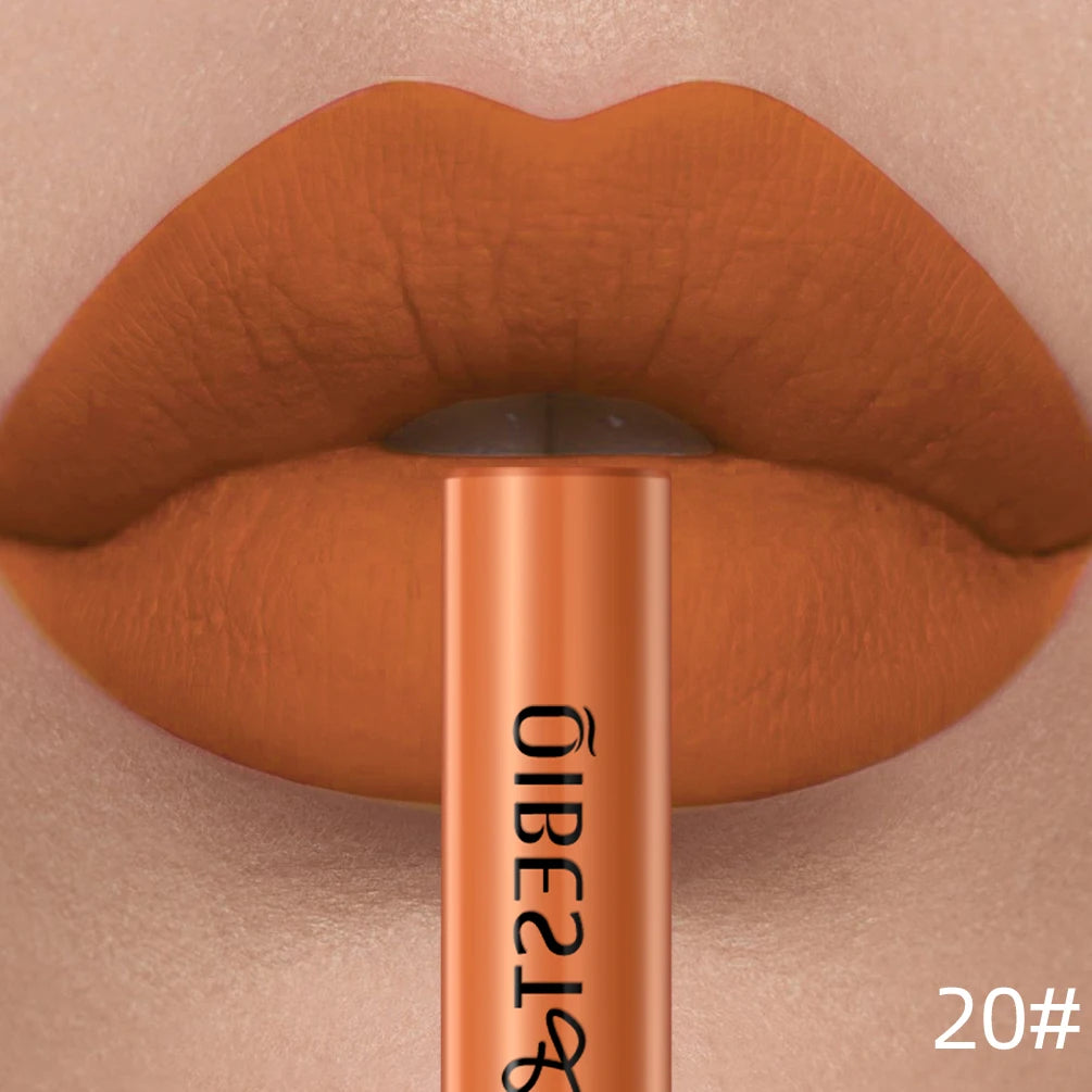 QiBest Matte Liquid Lipstick – 24 Colors