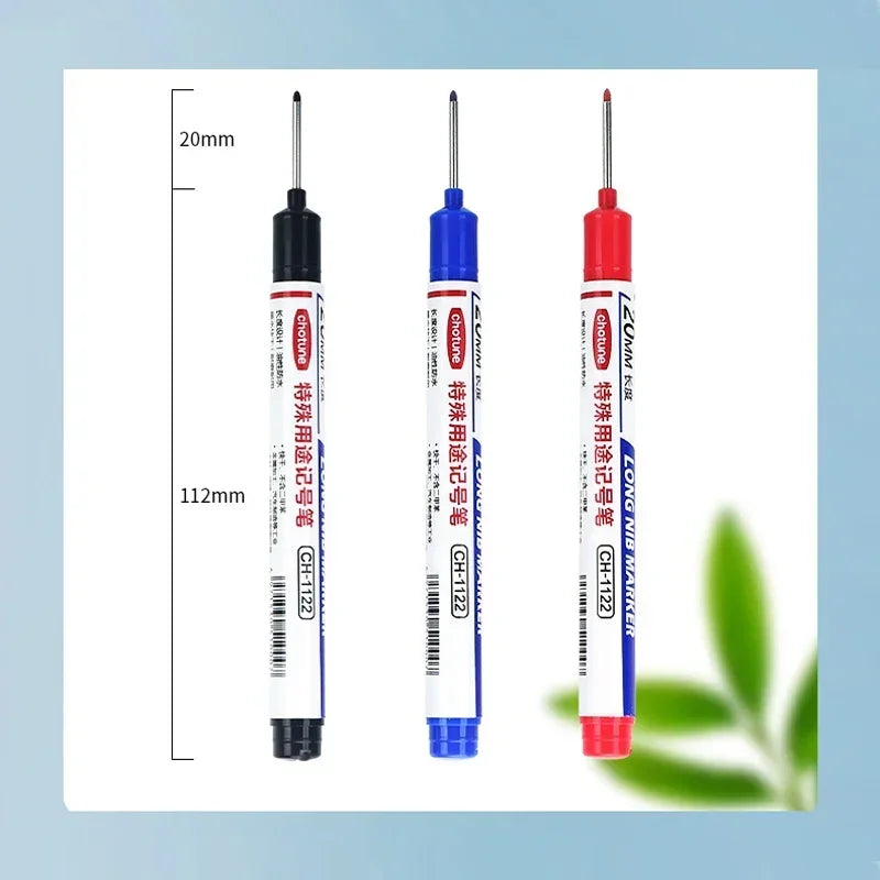 Deep Hole Long Nib Markers – Waterproof Multi-Purpose