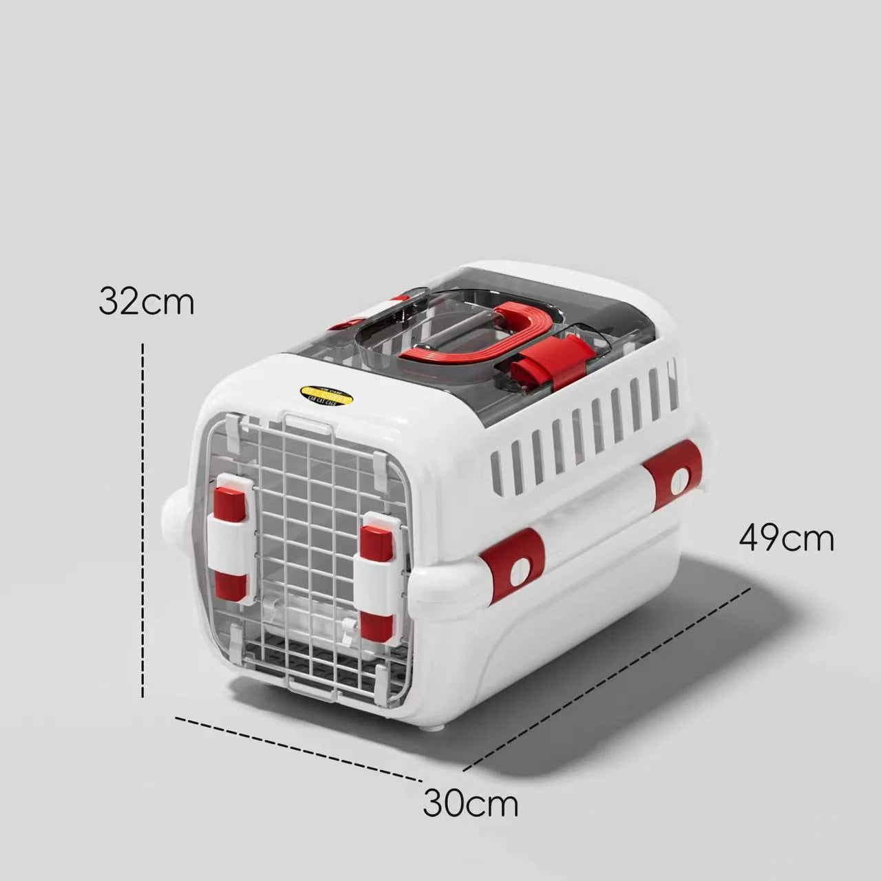 Airline Approved Portable Cat Carrier | Anti-Anxiety Travel Bag