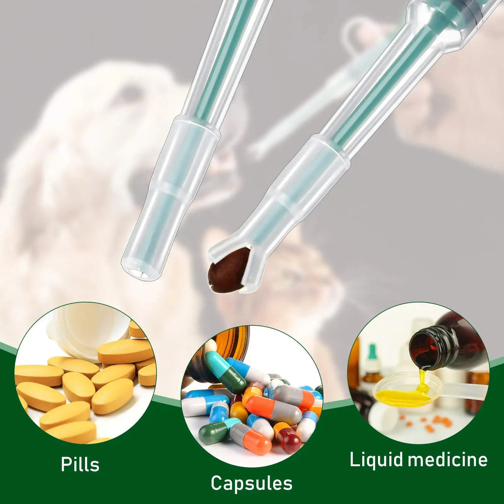 Pet Pill & Medication Dispenser | Easy Feeding Stick for Cats & Dogs