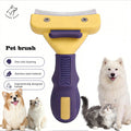 Pet Deshedding Brush & Grooming Comb | For Dogs & Cats