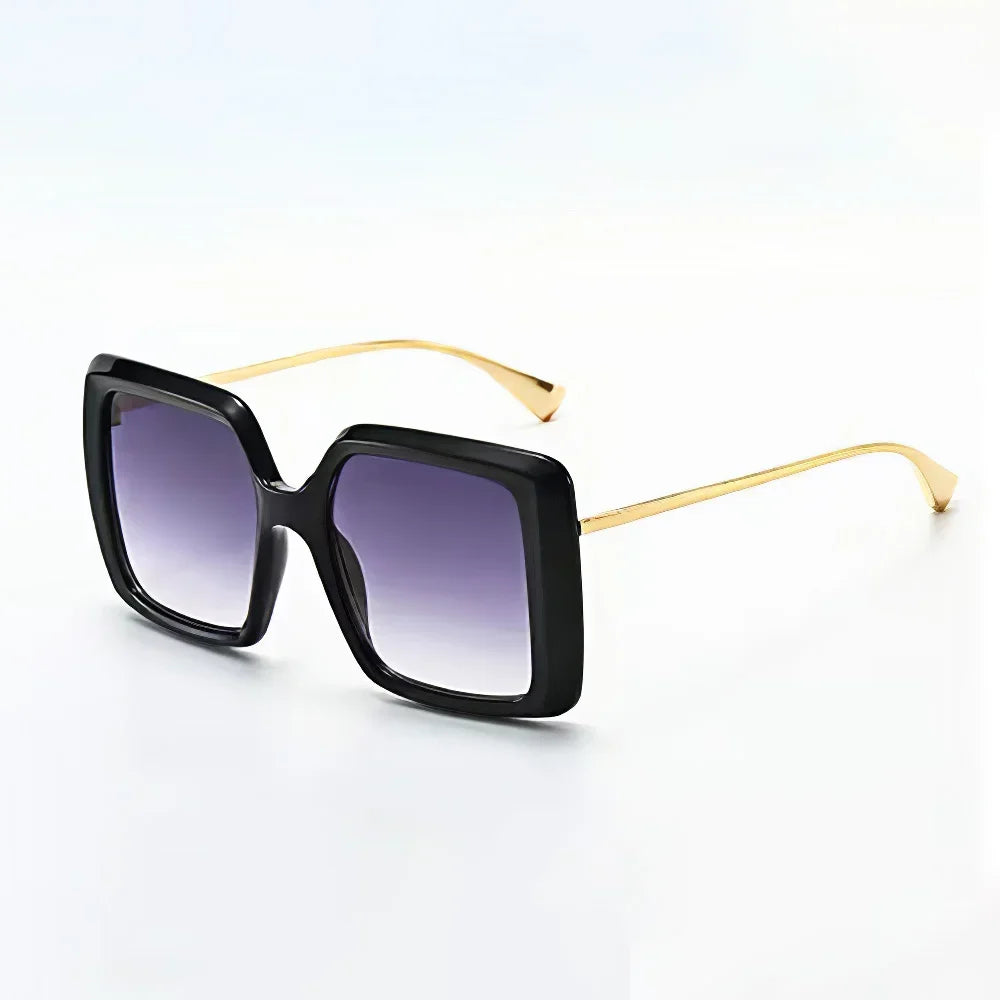 Vintage Trendy Sunglasses for Women – Metal Frame Gradient