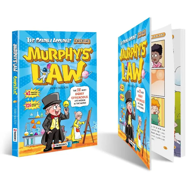 Murphy's Law Comic Book for Kids – Fun Science Picture Book