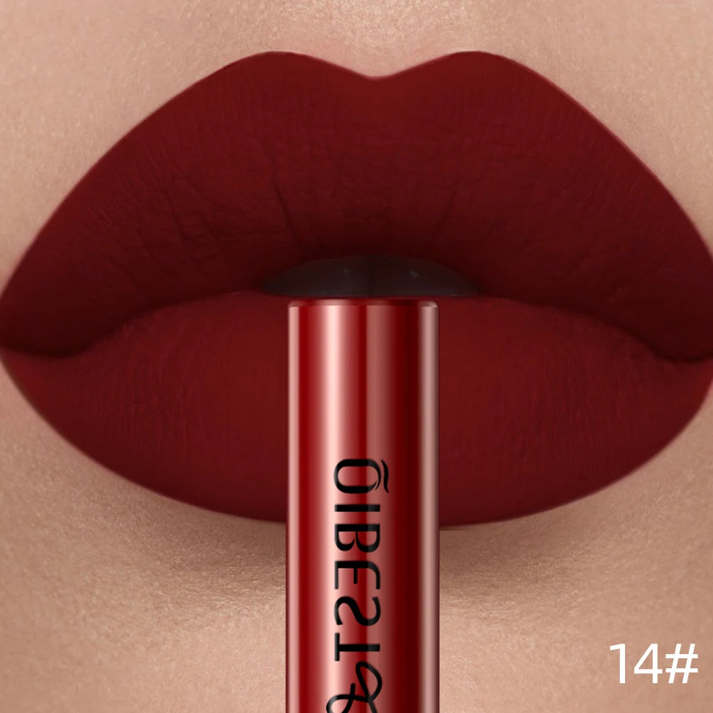 QiBest Matte Liquid Lipstick – 24 Colors