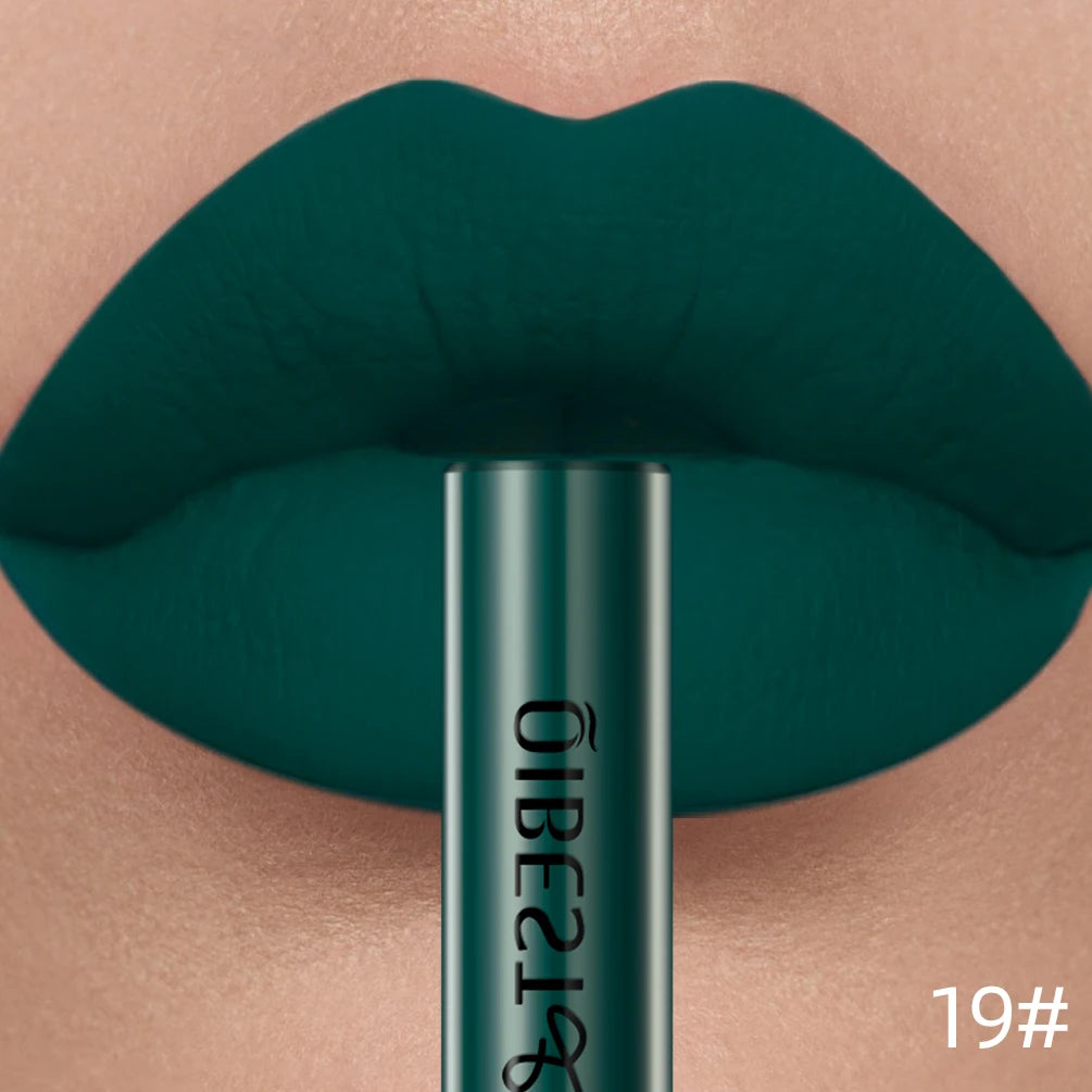 QiBest Matte Liquid Lipstick – 24 Colors