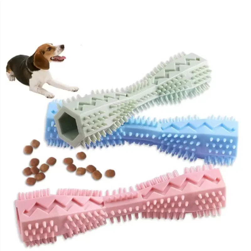 Dog Teething Chew Stick | Bite-Resistant Leak-Proof Food Toy