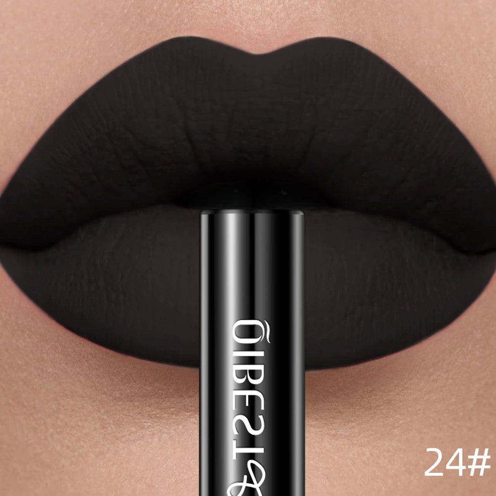 QiBest Matte Liquid Lipstick – 24 Colors