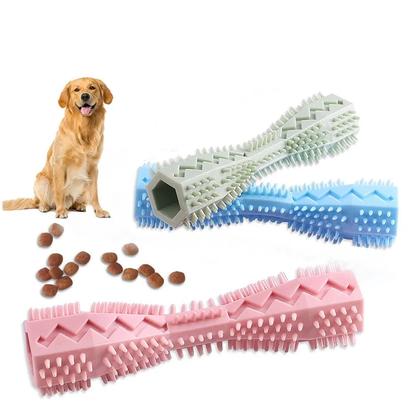 Dog Teething Chew Stick | Bite-Resistant Leak-Proof Food Toy