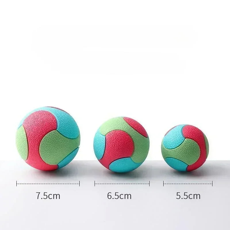 Solid Rubber Dog Ball | Indestructible Chew & Fetch Toy