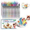 Ceramic & Glass Paint Marker Pens – 12/24/36 Colors