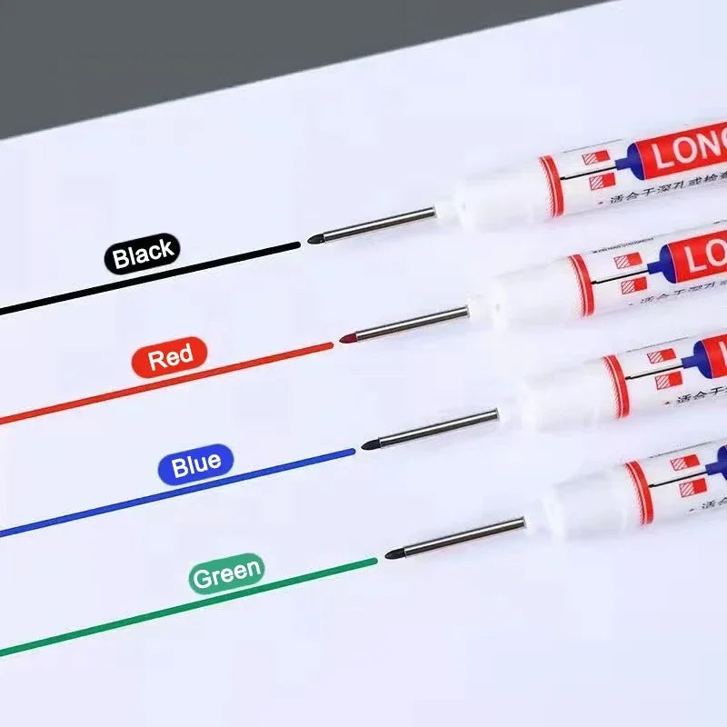Deep Hole Long Nib Markers – Waterproof Multi-Purpose
