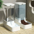 Automatic Pet Gravity Feeder & Waterer Set | For Cats & Dogs
