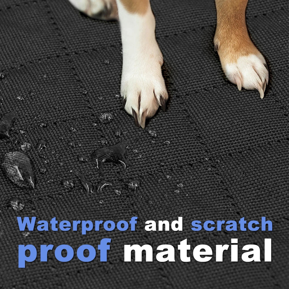 Dog Car Back Seat Extender | Waterproof Hammock Safety Mat