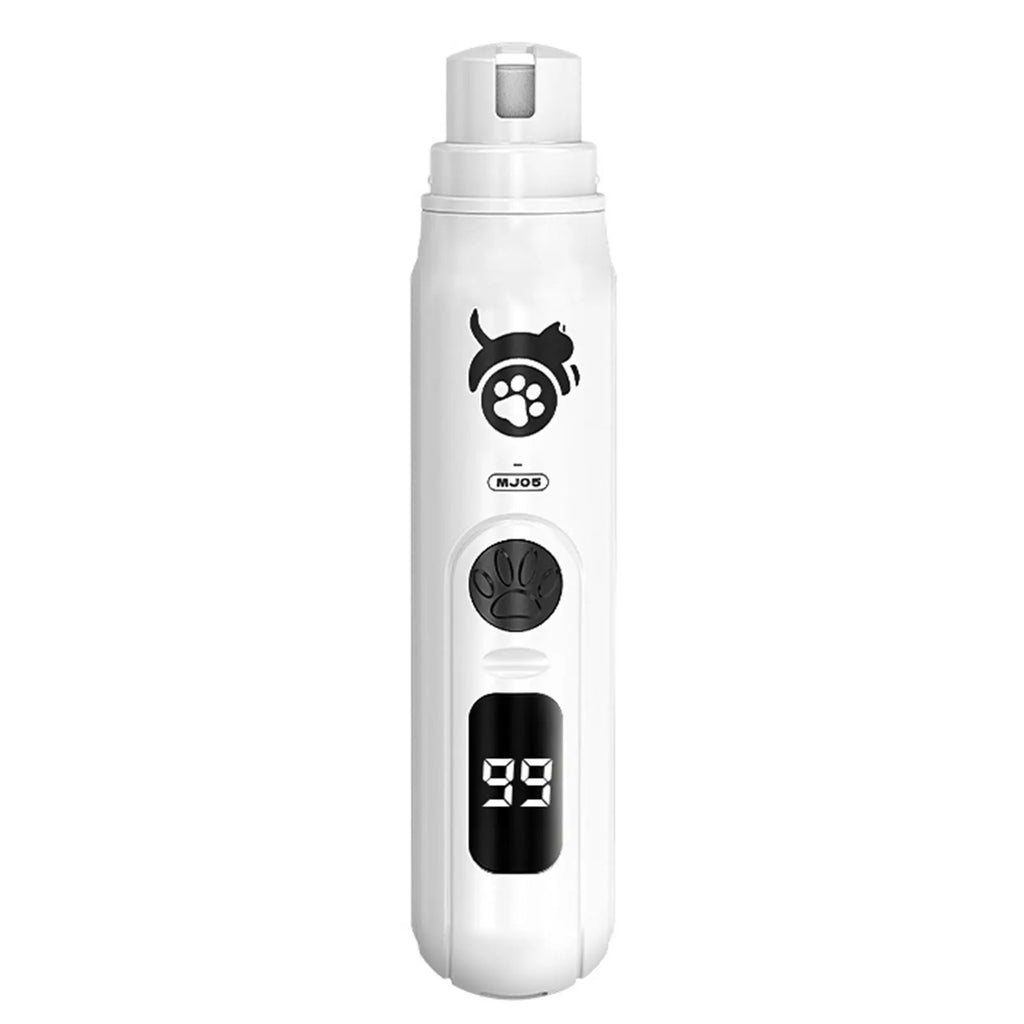 Electric Pet Nail Grinder | 3-Speed Rechargeable for Dogs & Cats