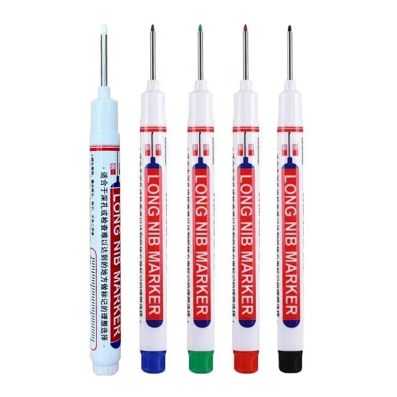 Deep Hole Long Nib Markers – Waterproof Multi-Purpose