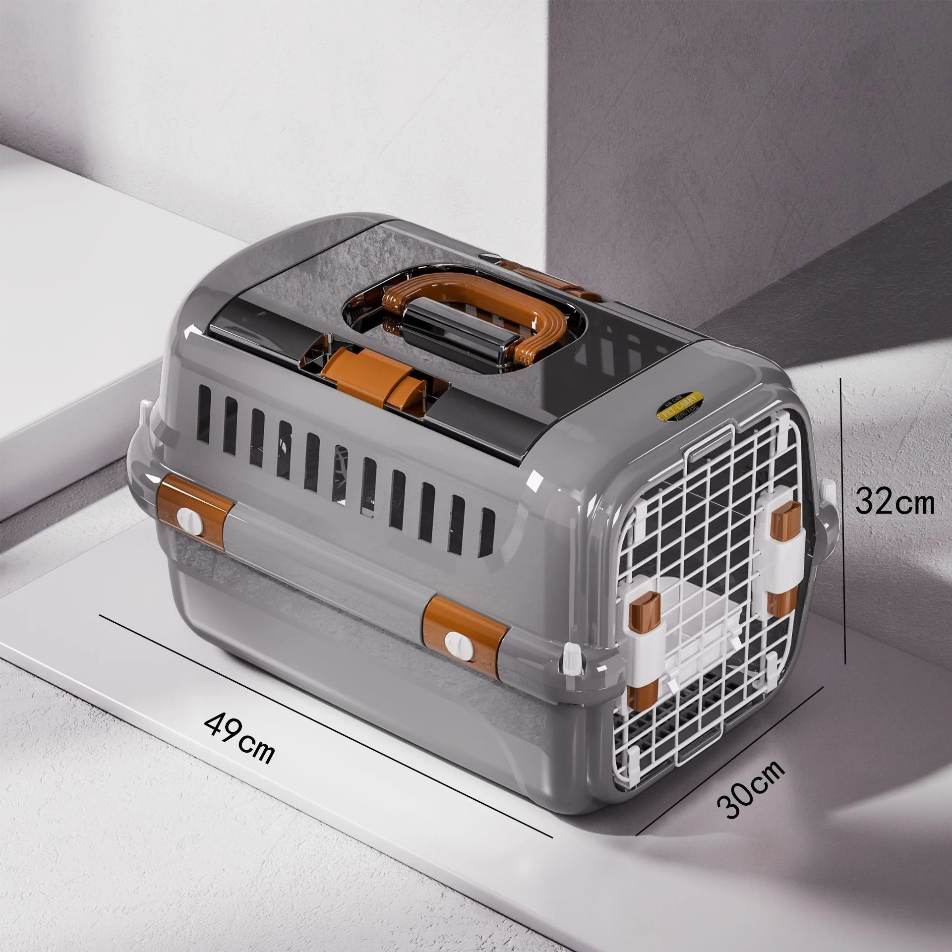 Airline Approved Portable Cat Carrier | Anti-Anxiety Travel Bag