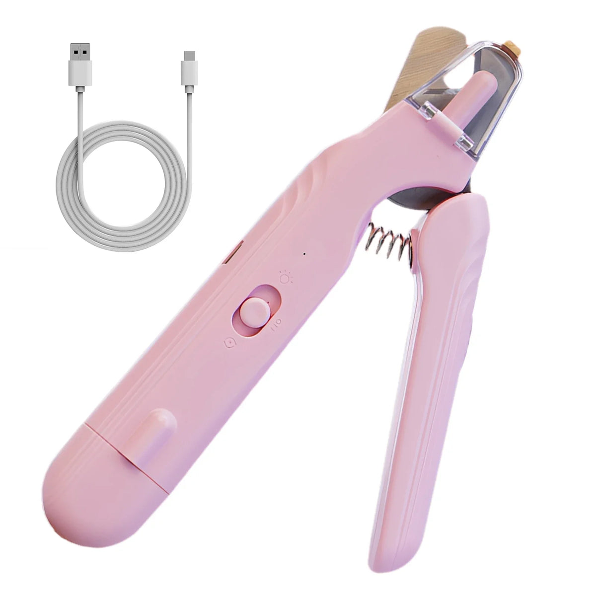 Quiet Pet Nail Grinder with LED Light | For Dogs & Cats