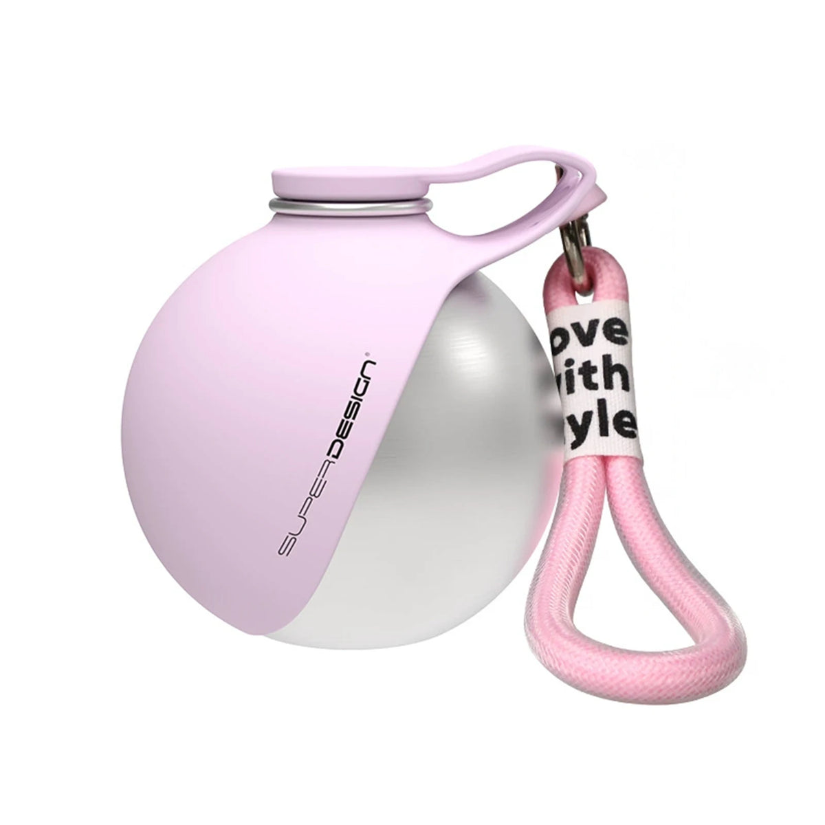Stainless Steel Collapsible Dog Water Bottle | Portable Ball Bowl