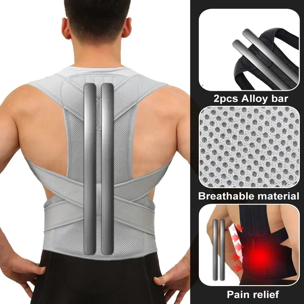 Posture Corrector for Men & Women – Back Brace