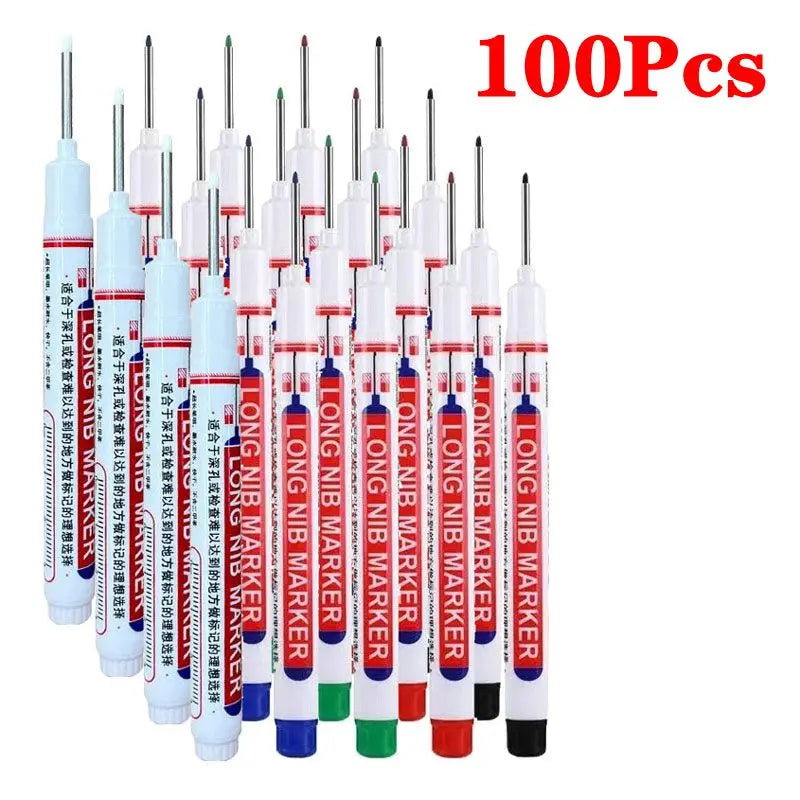 Deep Hole Long Nib Markers – Waterproof Multi-Purpose