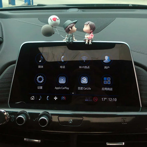 Car accessories, cartoon couple dolls, cute car display screen, balloon decoration, car accessories, men and women's gifts