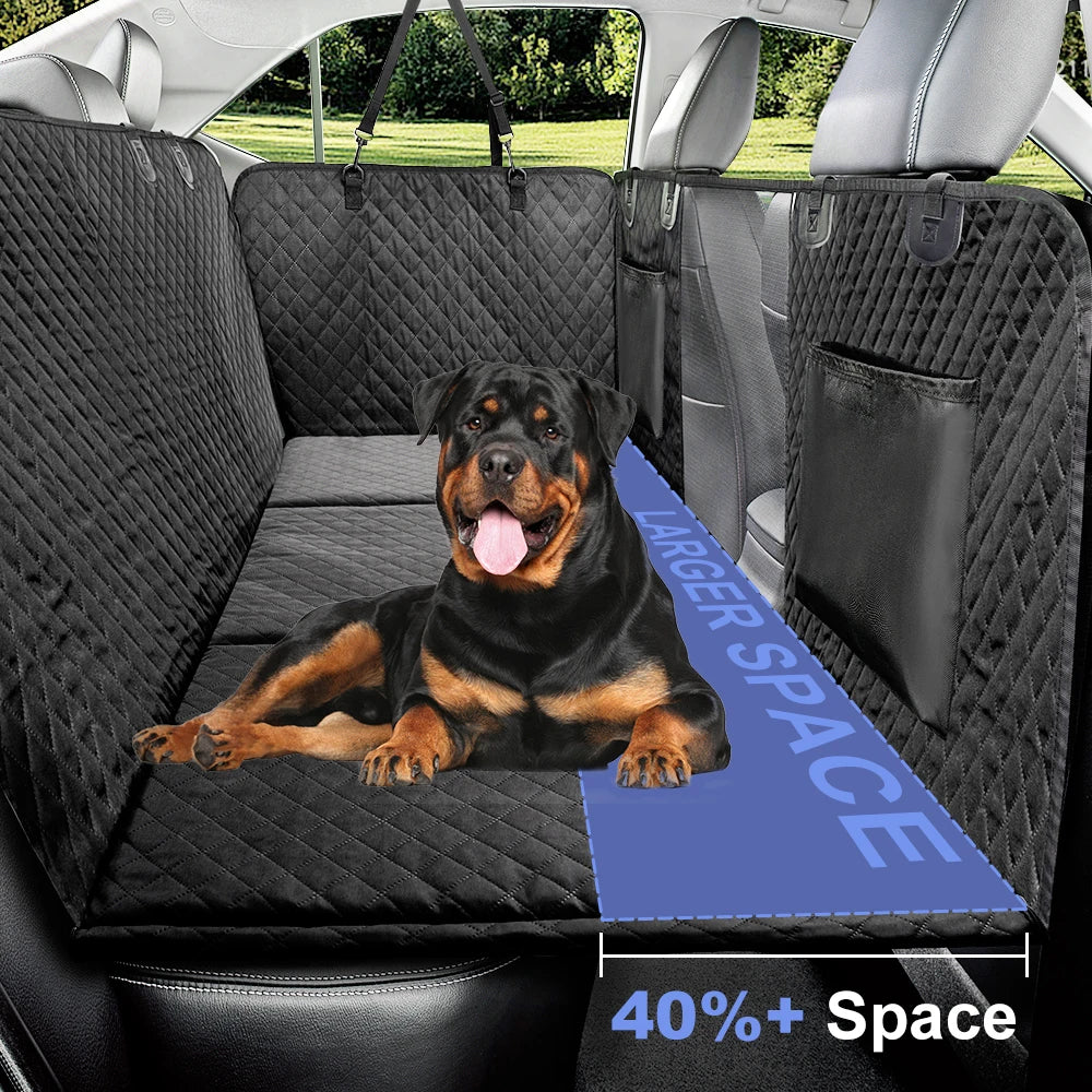 Dog Car Back Seat Extender | Waterproof Hammock Safety Mat