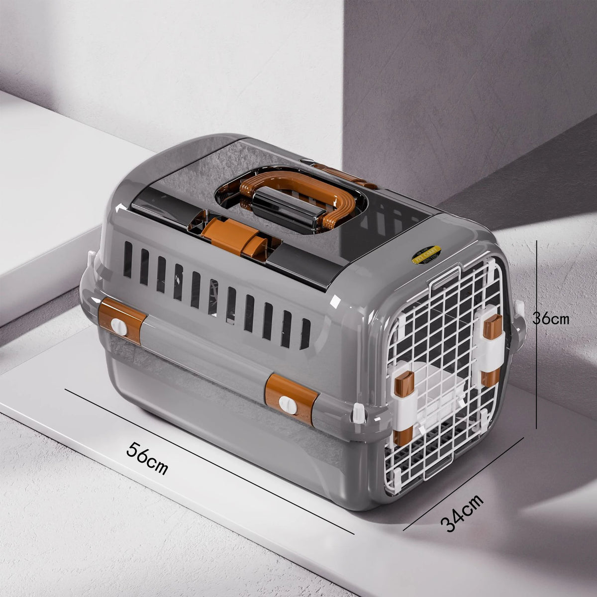 Airline Approved Portable Cat Carrier | Anti-Anxiety Travel Bag