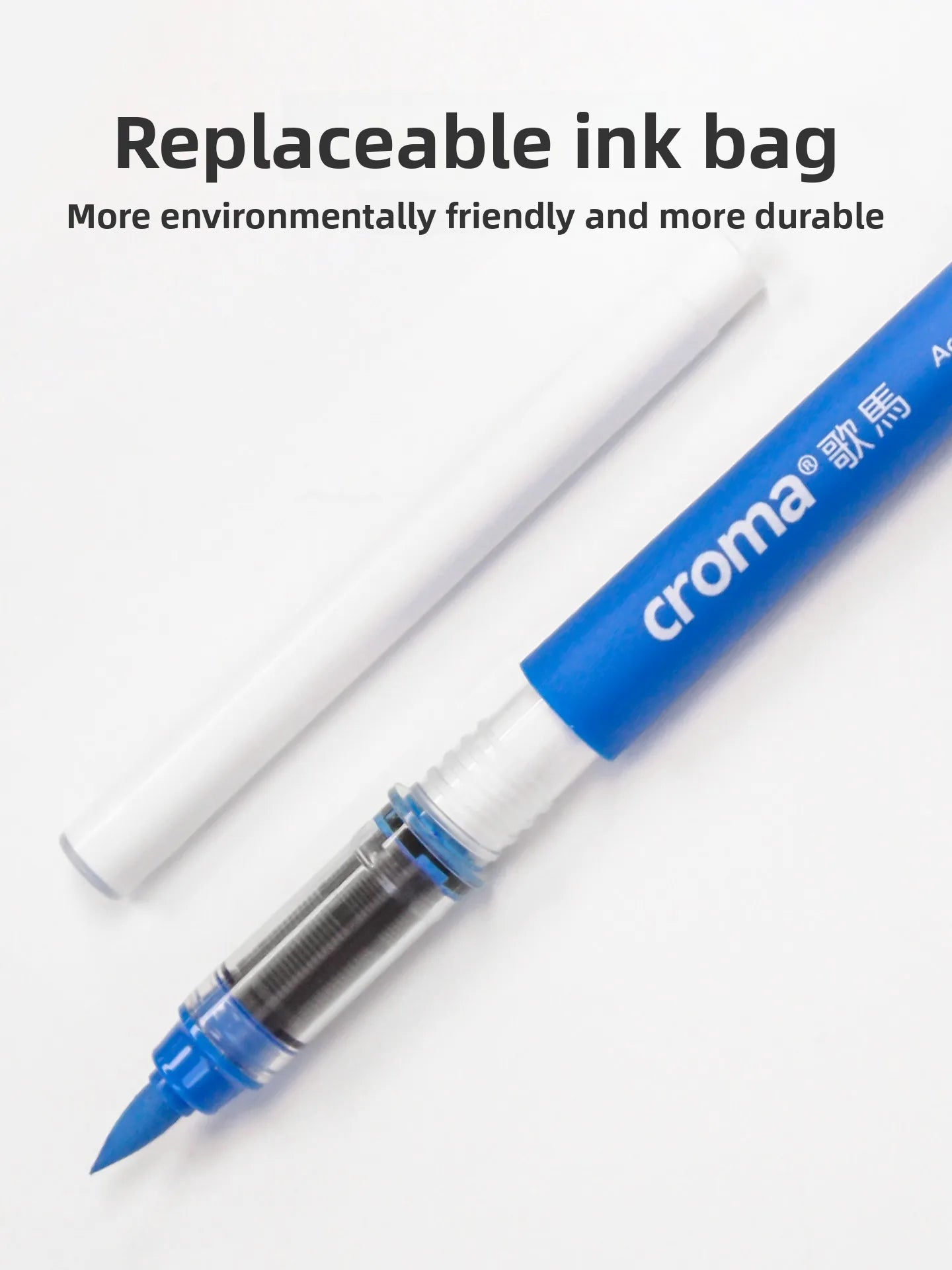 Croma 160 Colors Refillable Acrylic Markers – Washable