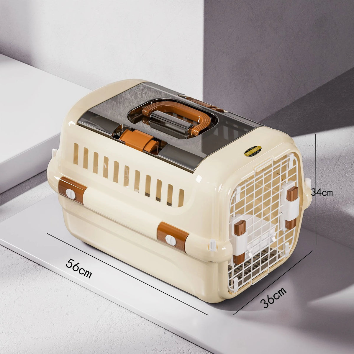 Airline Approved Portable Cat Carrier | Anti-Anxiety Travel Bag