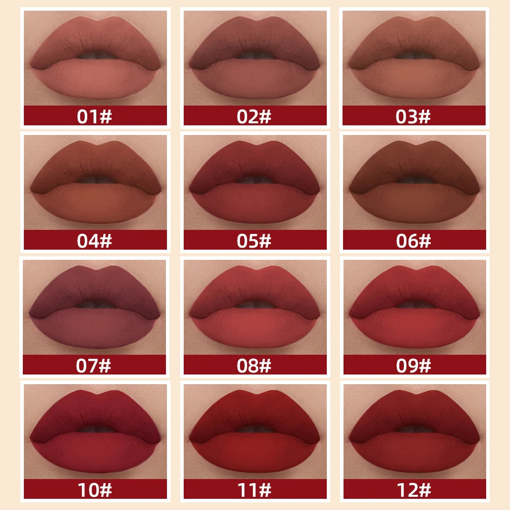 QiBest Matte Liquid Lipstick – 24 Colors
